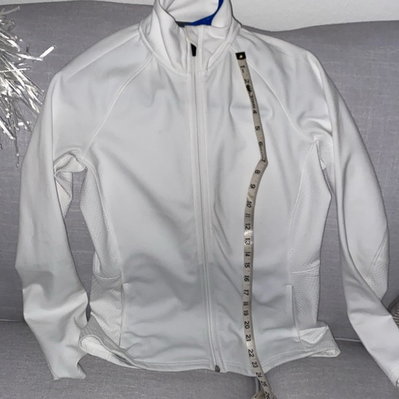 Rossignol fleece lightweight stretch zip jacket- white - Picture 9 of 9